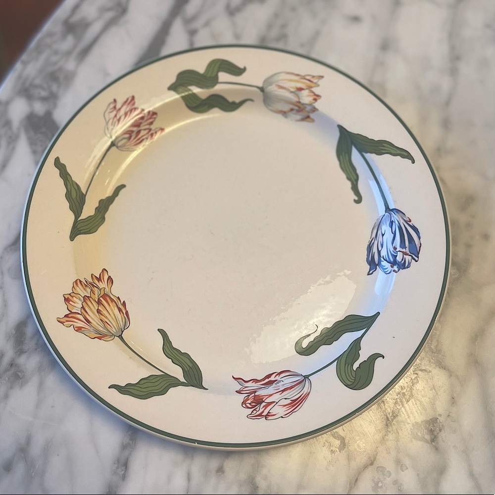 Tiffany Tulips Dinner Plate by TIFFANY